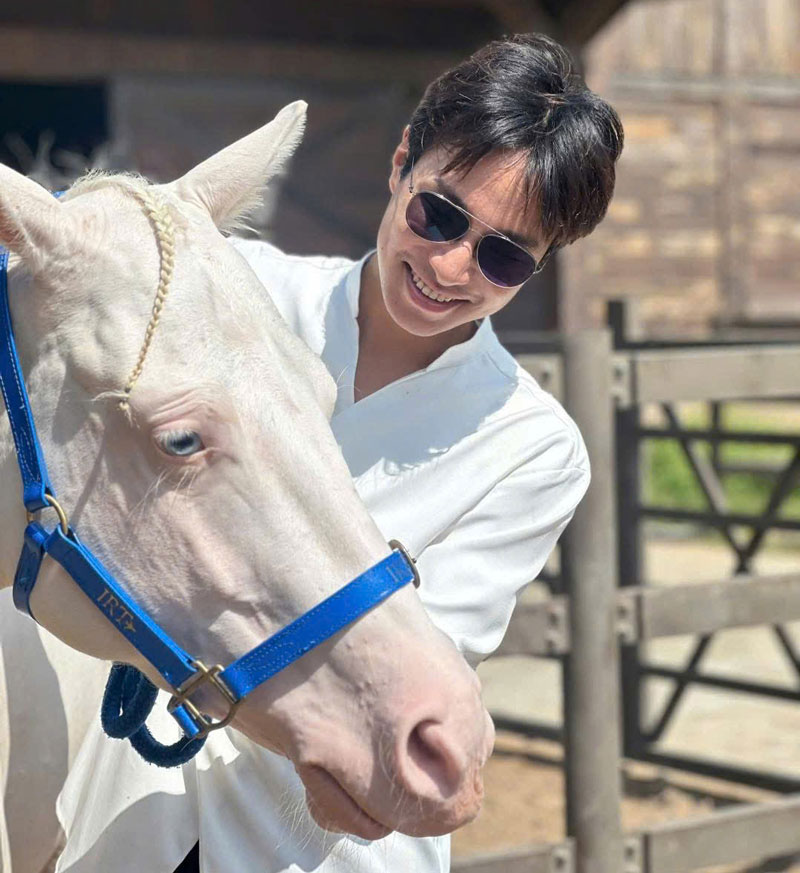 Chàng trai cầm tinh con Ngựa - Quán quân Vietnam Idol Hà An Huy. Ảnh: NVCC