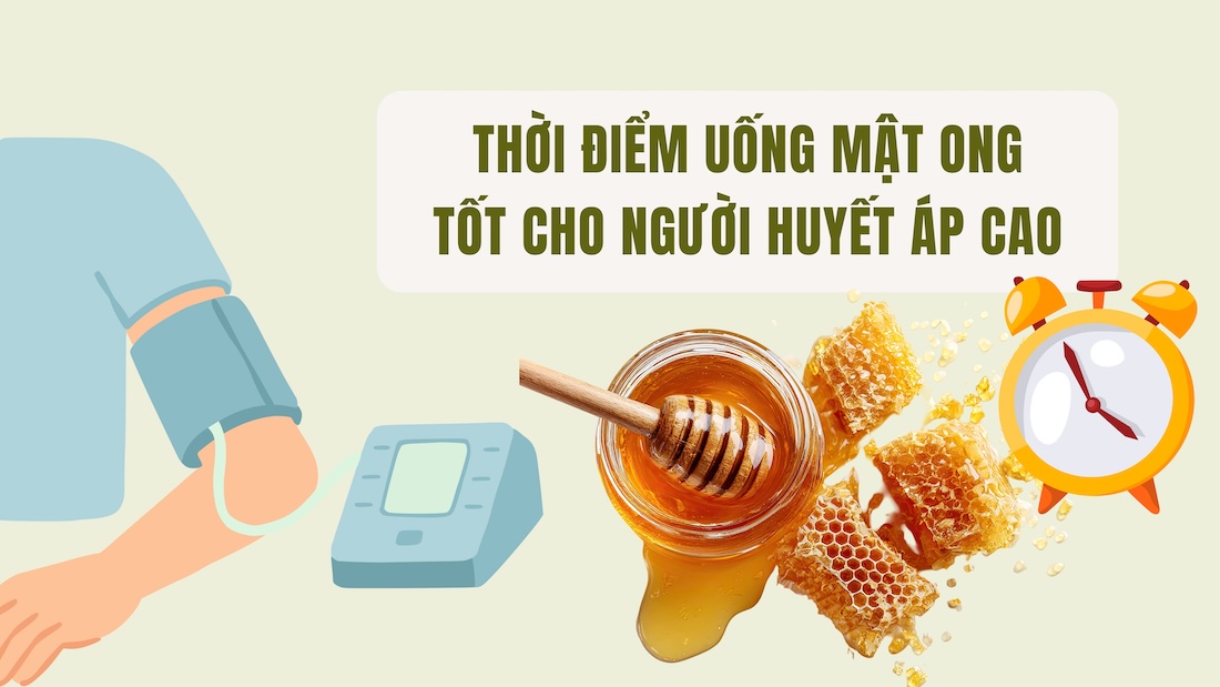 Good times to drink honey for people with high blood pressure