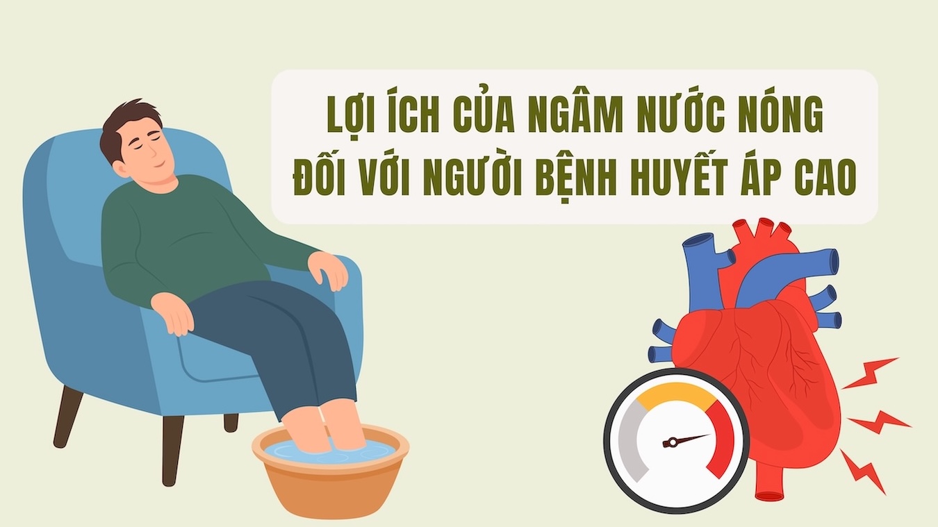 Benefits of hot water soaking for people with high blood pressure