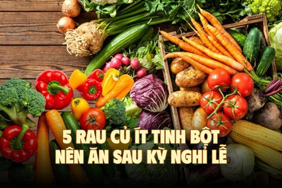 5 low-starch vegetables to eat after the holidays