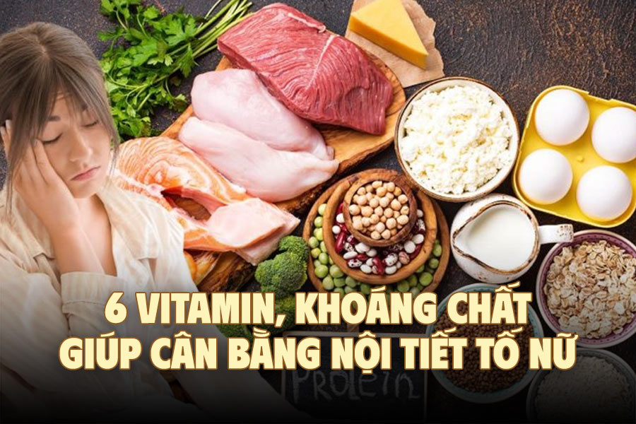 6 vitamins and minerals to help balance female hormones