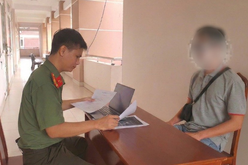 バリア区警察が捜査を行い、不正確な情報を投稿した容疑者を処罰。写真:CABR