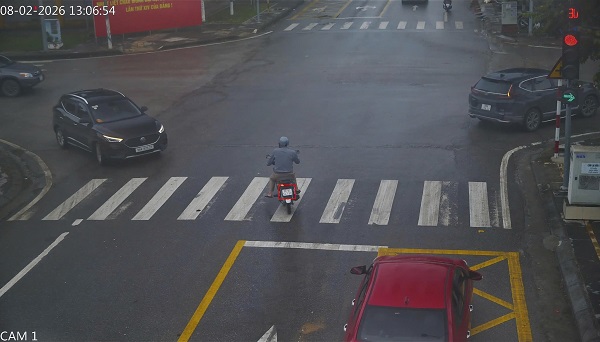 Motorbike owner fined remotely. Photo: Bac Ninh Traffic Police