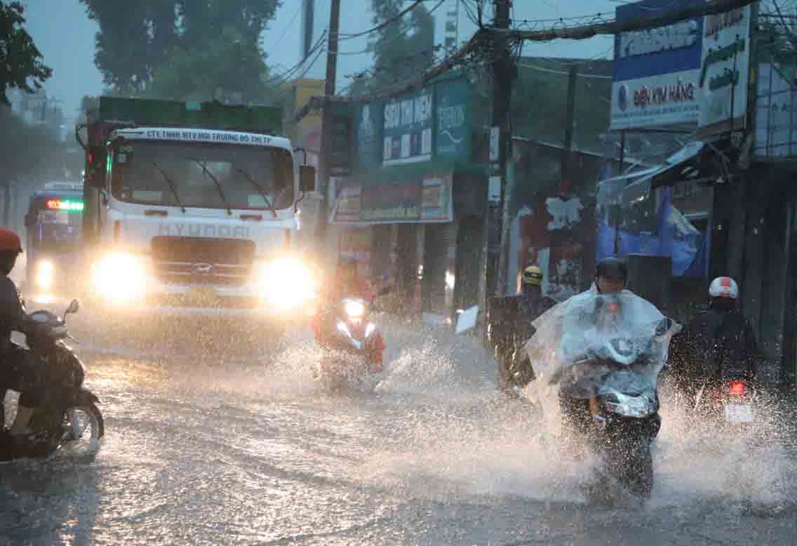 Southern region reduces thunderstorms. Photo: Anh Tu