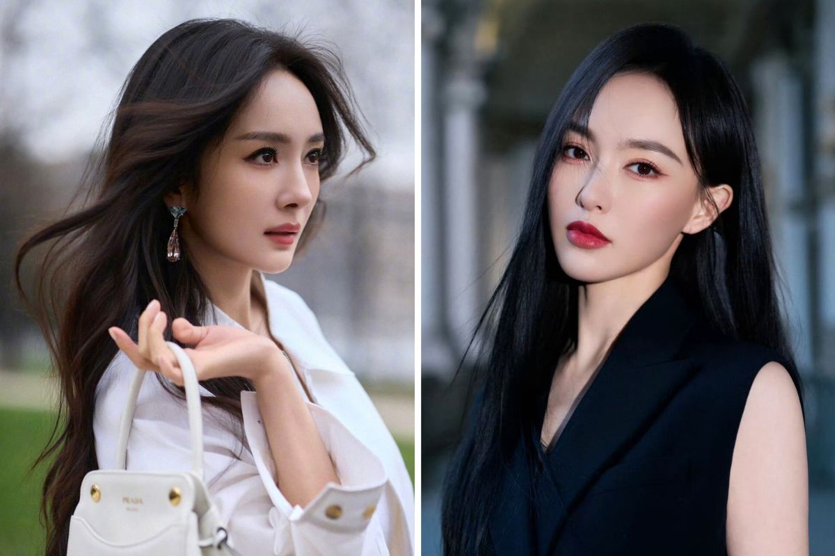 Yang Mi and Tang Yan. Photo: Xinhua