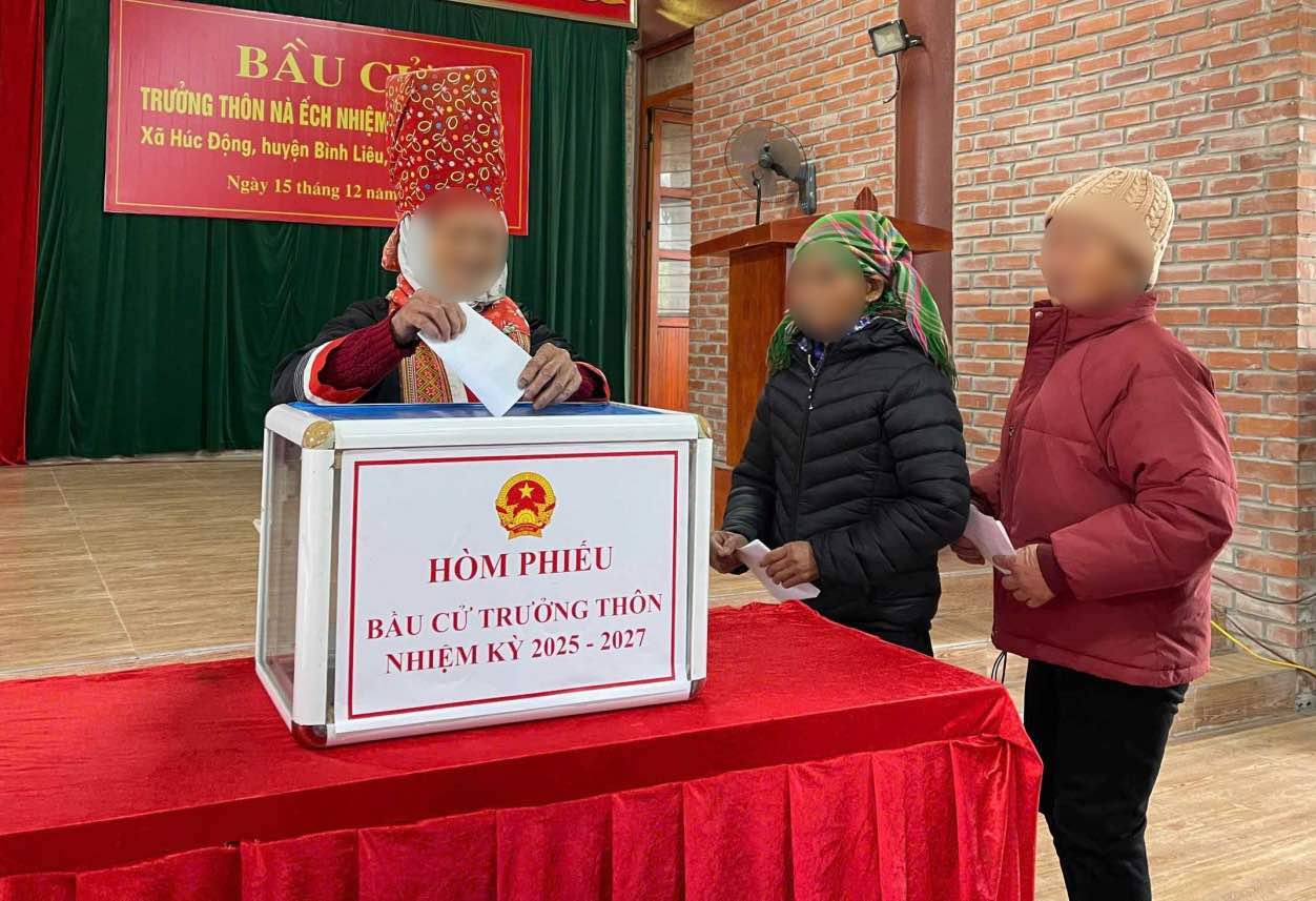 The Ministry of Home Affairs stipulates that Party Cell Secretaries with 5 years of service can be considered for civil servant recruitment. Photo: Nguyen Hung