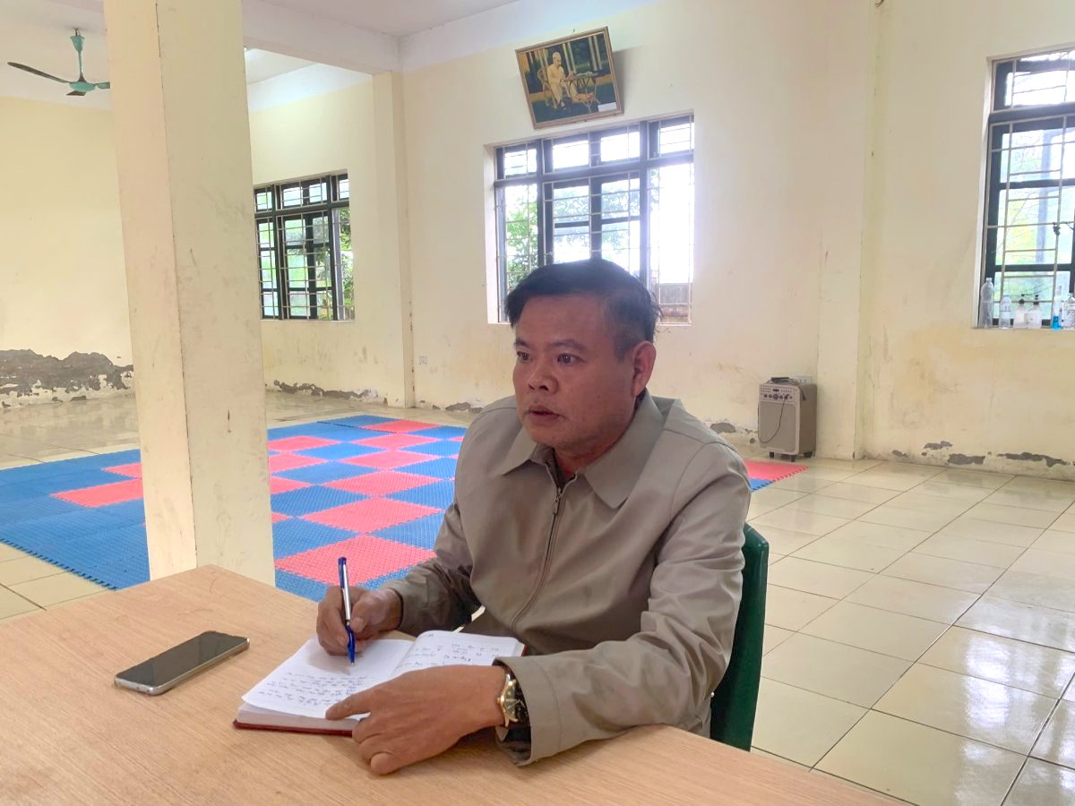 After 15 years of being attached to the grassroots, Mr. Hoa has many expectations when merging the residential group. Photo: Hoang Linh