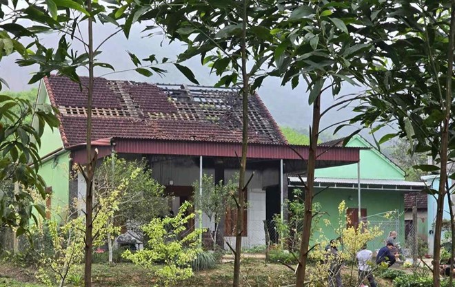 Cháy nhà rạng sáng ở Nghệ An, chủ nhà tử vong