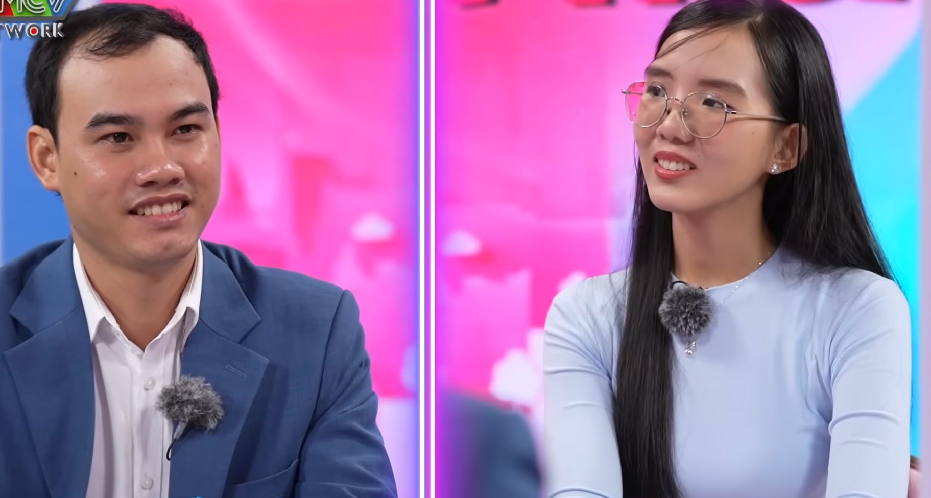 History teacher and female staff. Photo: MCV Unit.