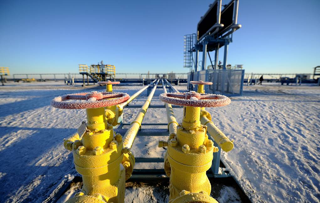 Gas pipeline in Ukraine. Photo: TASS