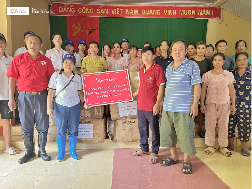 Thanh Trang Pharma trao yêu thương với những hoạt động thiện nguyện hàng năm. Ảnh: Thanh Trang Pharma