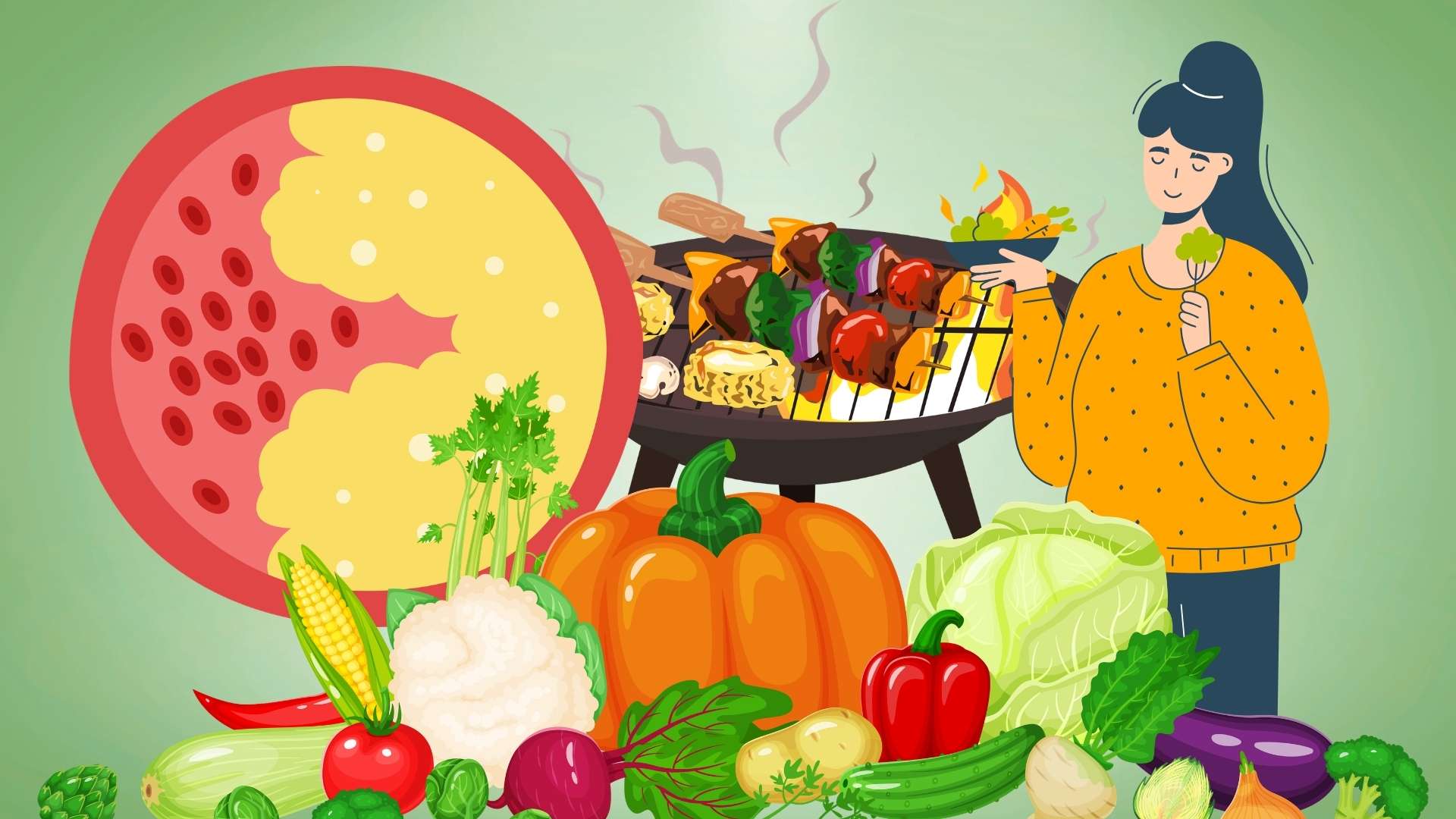 Why is vegetarian but cholesterol still high