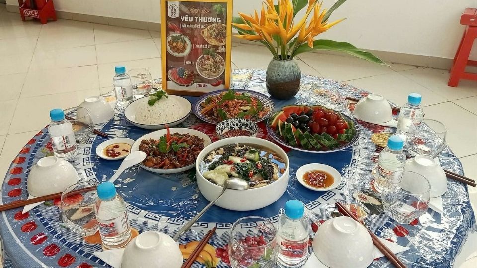 Các món ăn được trình bày đẹp mắt, giàu tính sáng tạo. Ảnh: Hoàng Lộc