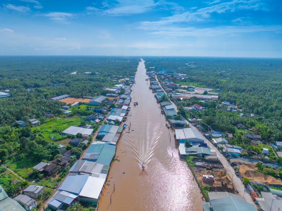 Sông nước miền Tây trù phú.