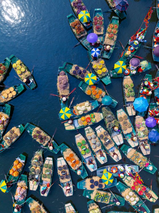 Thuyền hoa Tam Cốc, Ninh Bình.