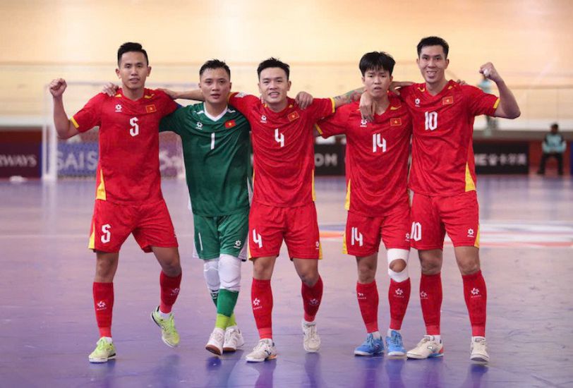 Vietnam futsal team makes its mark with disciplined and effective attacking style. Photo: Phan Hong