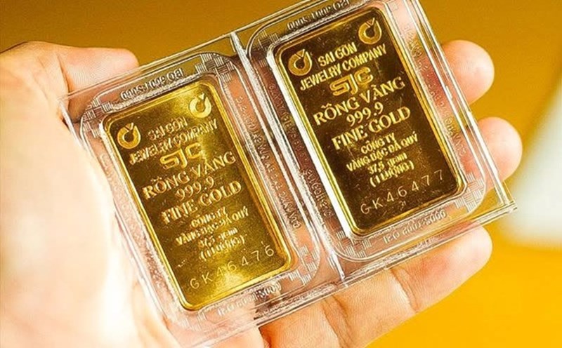 Domestic gold prices today continue to increase sharply. Photo: Hai Nguyen