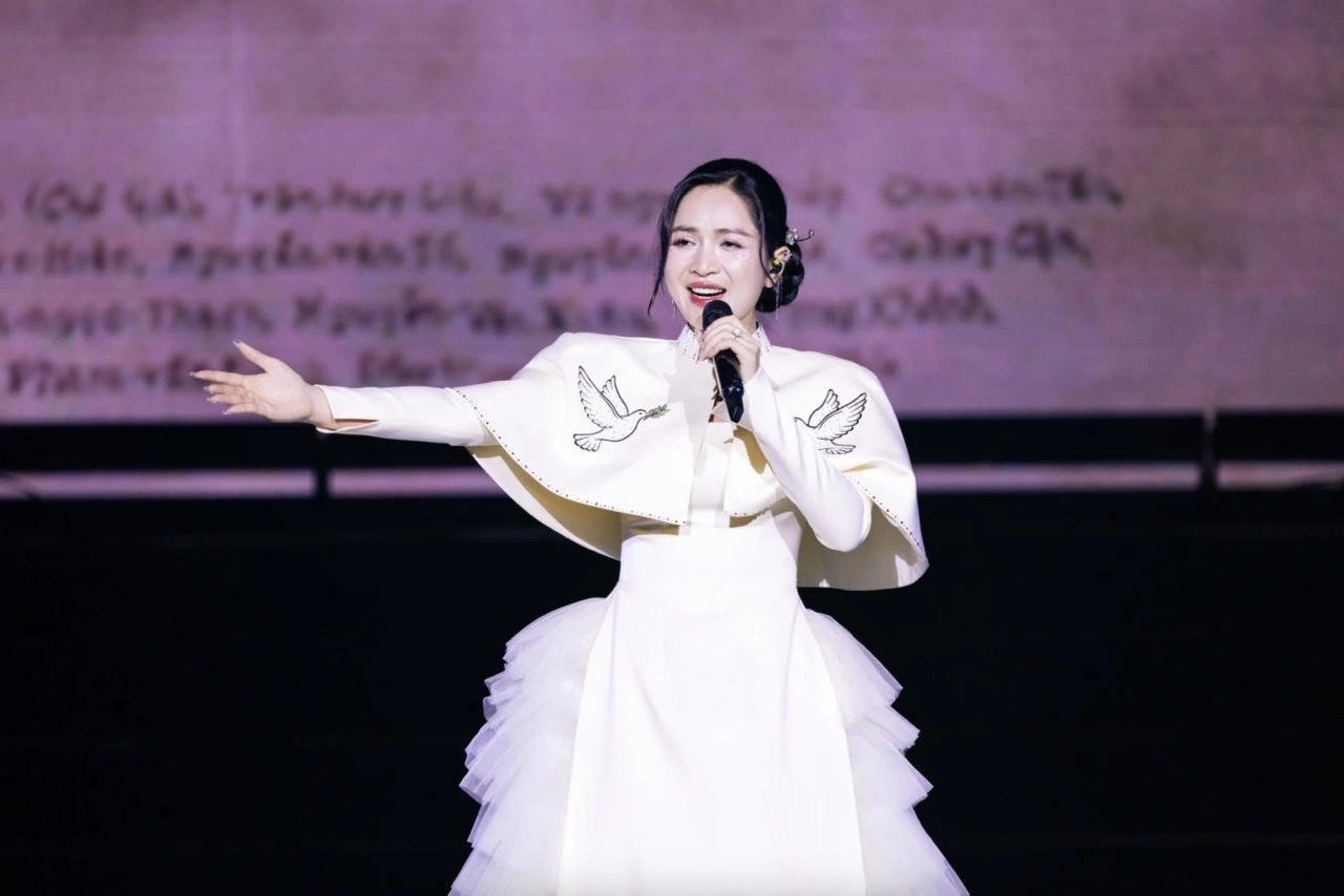 Singer Duyen Quynh. Photo: Organizing Committee