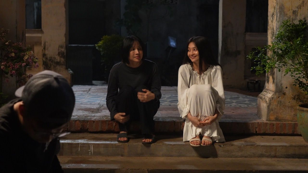 Kha Nhu's image in the movie "Quỷ nhập tràng 2". Photo: Film crew.