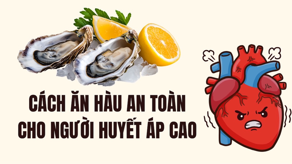 Safe ways to eat oysters for people with high blood pressure