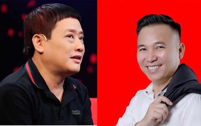 Artist Tan Bo and musician To Hieu. Photo: Artist provided.