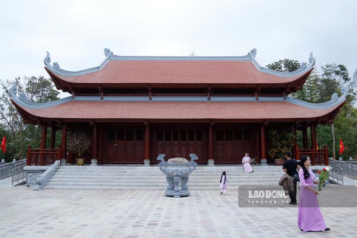 Memorial house of President Ho Chi Minh at E2 Hill relic, Dien Bien province. Photo: Quang Dat