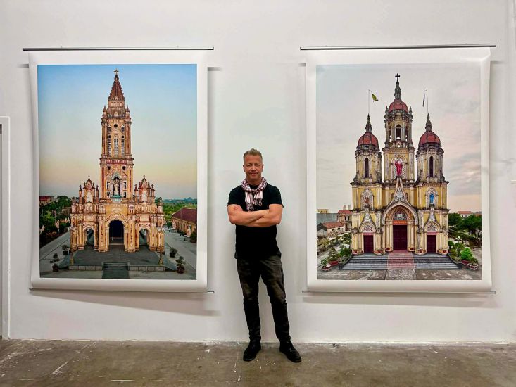 Peter Steinhauer and photos depicting the beauty of nature, culture and people of Vietnam. Photo provided by the character