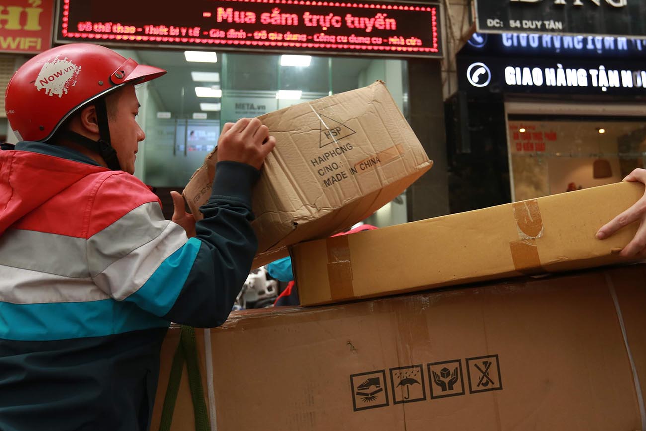 온라인 사업 가구는 담보 없이 최대 1억 동까지 대출을 받을 수 있습니다. 사진: 하이 응우옌