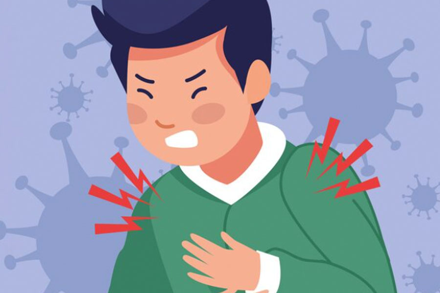 Shortness of breath in winter and warnings not to be taken lightly. Graphics: Thien Nhan