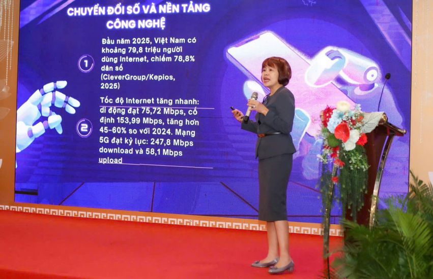 Ms. Dang Thi Phuong Thao - Deputy Director of the Press Department (Ministry of Culture, Sports and Tourism). Photo: Character provided