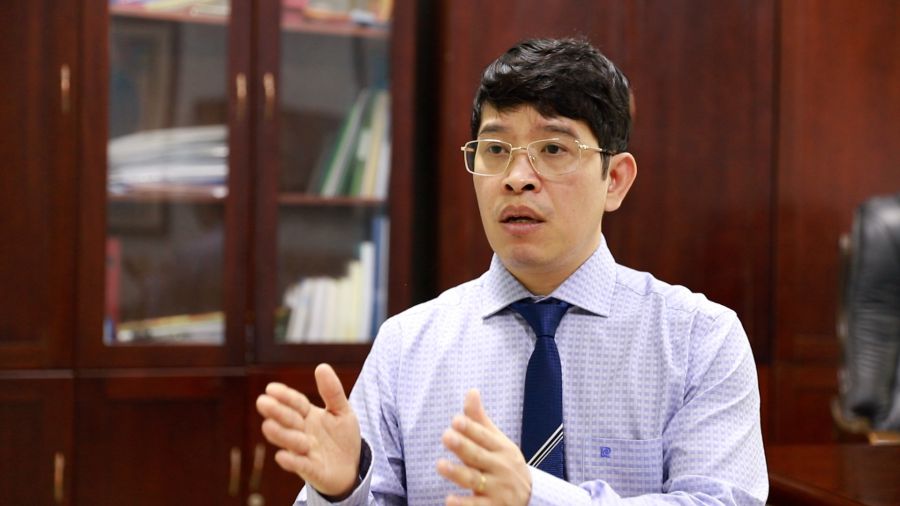 Assoc. Prof. Dr. Nguyen Dinh Tho - Deputy Director of the Institute of Strategy and Policy for Agriculture and Environment (Ministry of Agriculture and Environment). Photo: NGUYEN HA - TUAN ANH