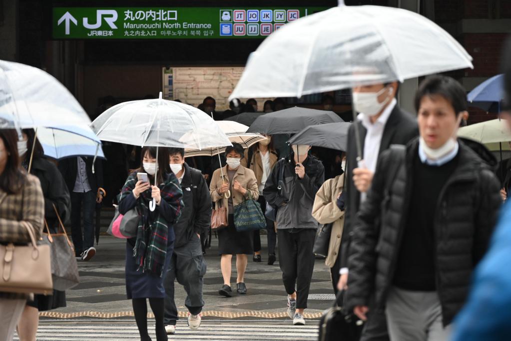 People in Tokyo (Japan). Photo: Xinhua