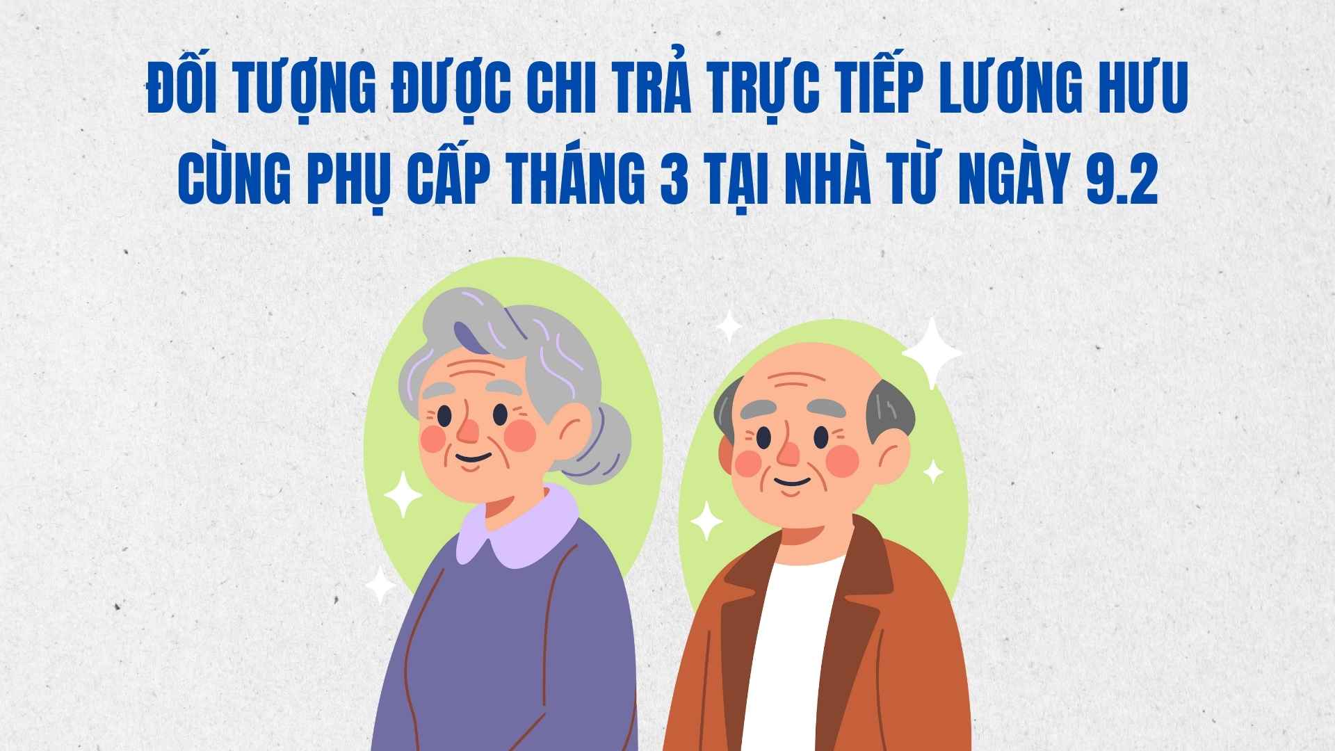 Subjects eligible for direct payment of pension and March allowance at home from February 9th