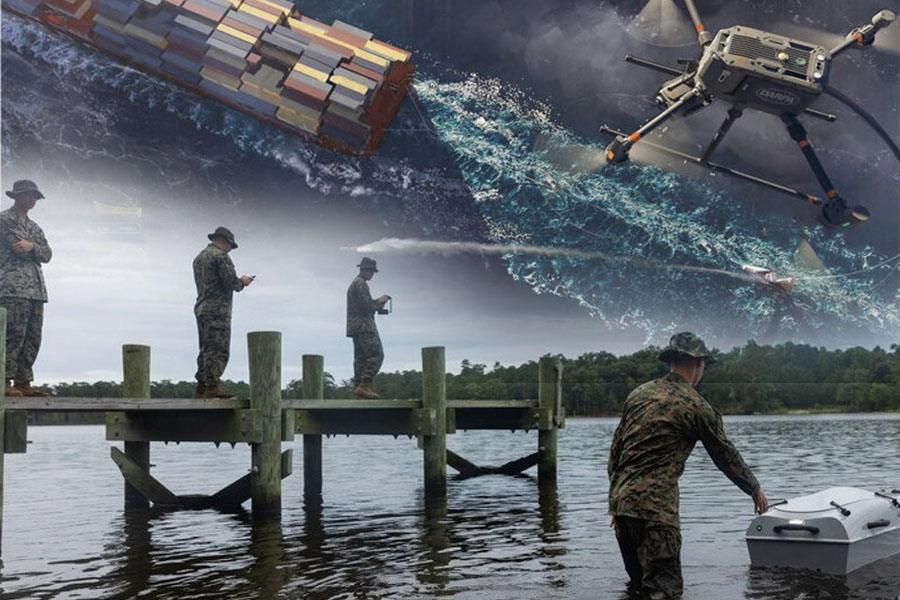 US Navy warships enhance threat awareness in real-time. Graphics: Cat Tien