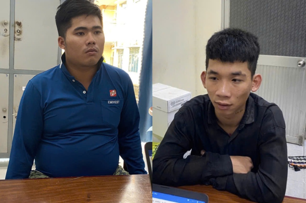 Các đối tượng gây ra vụ trộm cắp đã bị bắt giữ. Ảnh: Công an cung cấp