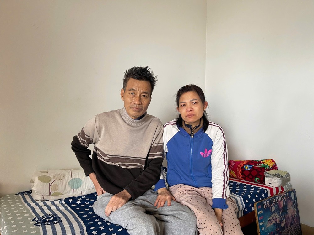 Mắc ung thư máu, ông Phong suy kiệt sức khỏe nhanh chóng. Ảnh: Quỳnh Chi