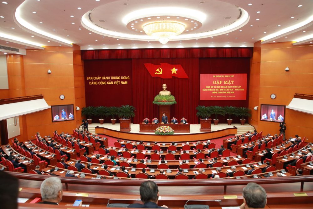 Toàn cảnh buổi gặp mặt. Ảnh: Hiền Hòa