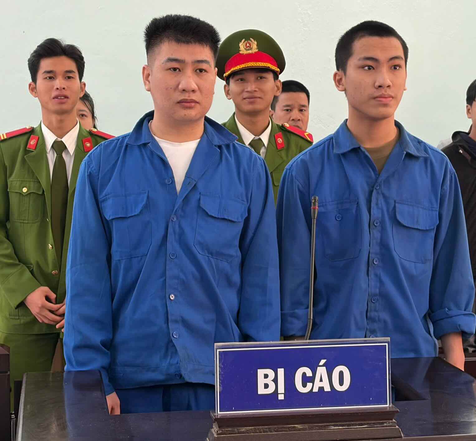 Các đối tượng liên quán đến án ma túy. Ảnh: Ngọc Minh
