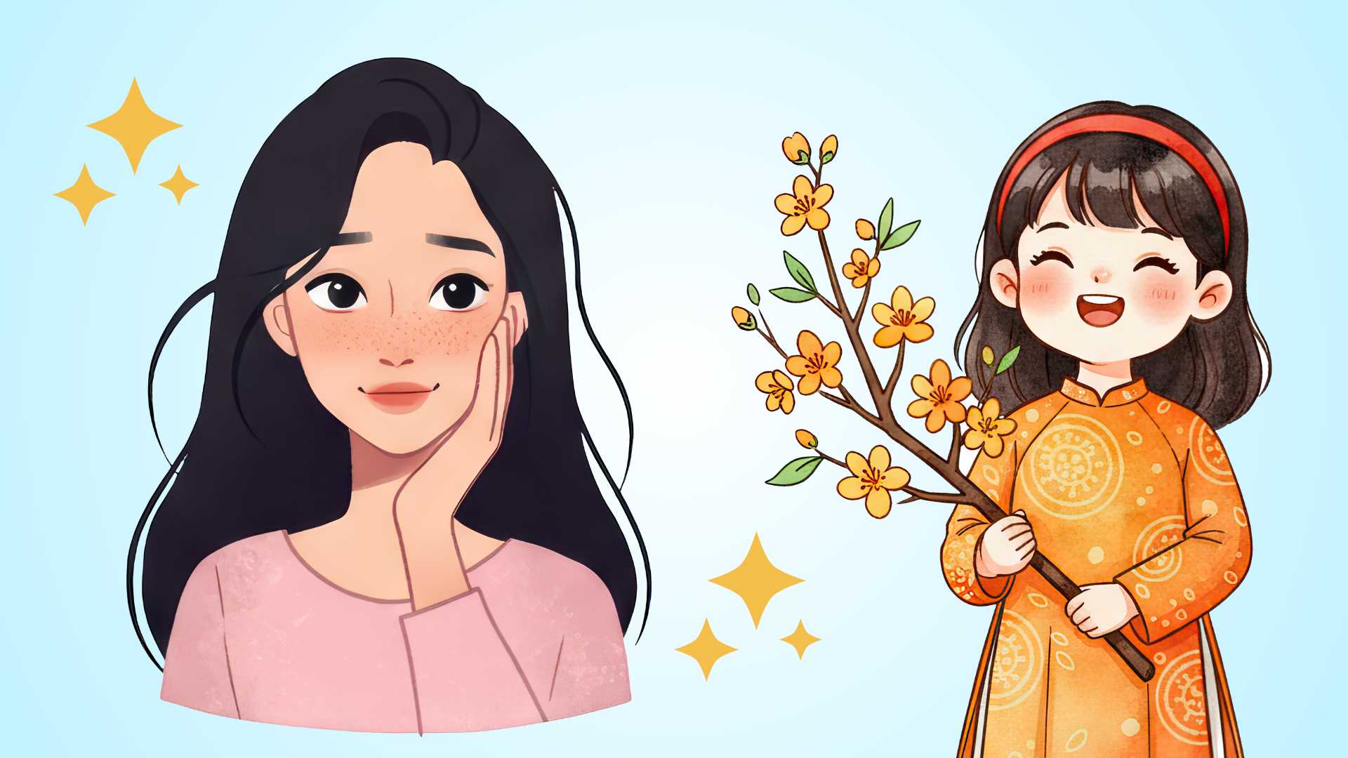 3 exercises to help slim face welcome Tet.