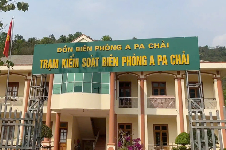 A Pa Chai border gate area, Sin Thau commune, Dien Bien province. Photo: Provided by Sin Thau commune
