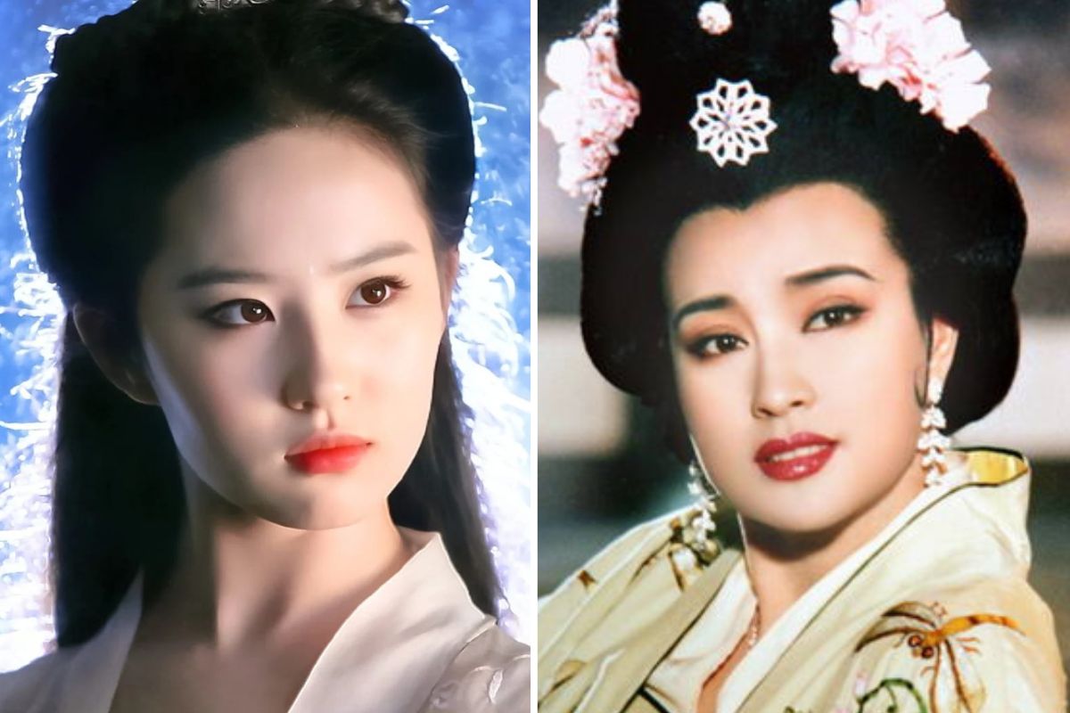 Liu Yifei and Liu Xiaoqing. Photo: Producer
