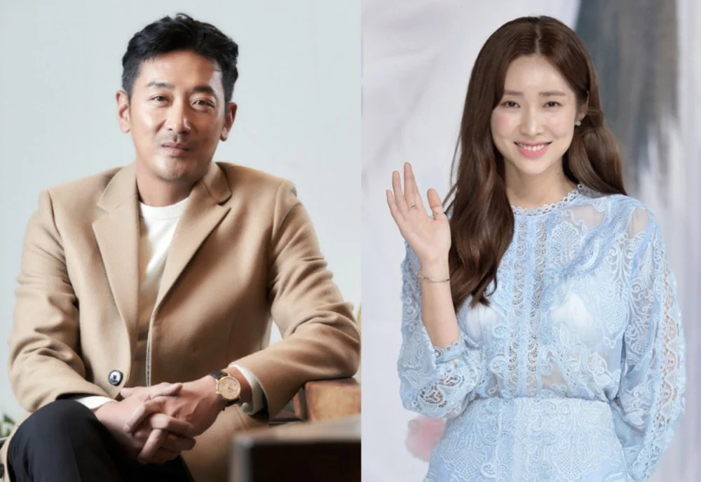 Ha Jung Woo and Cha Jung Won. Photo: Lotte.