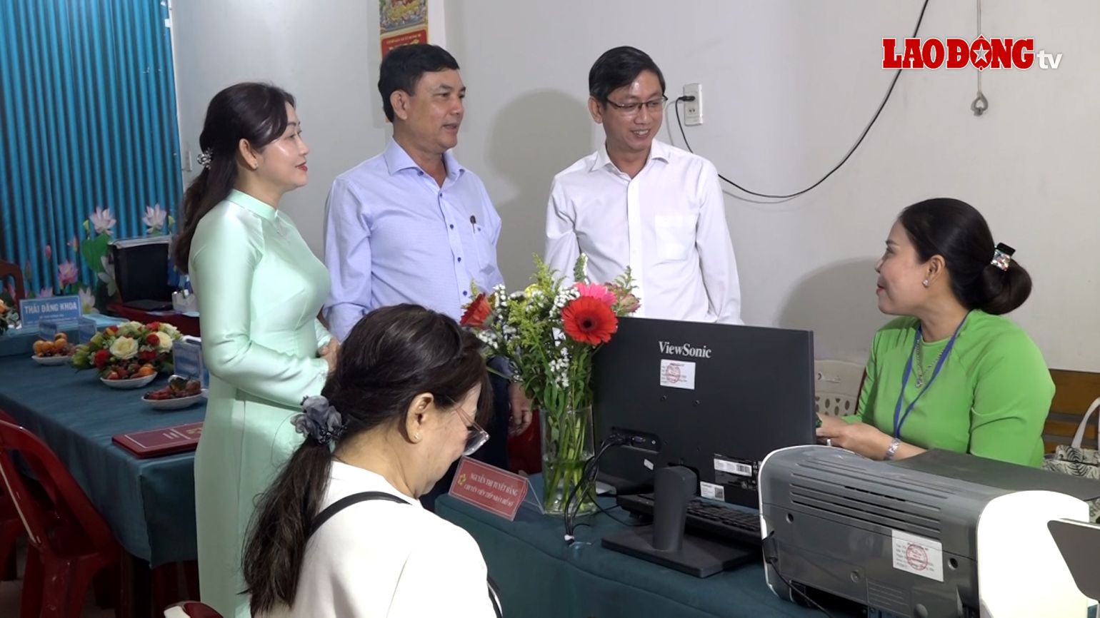 Modelo de Ventanilla Única cercana a la gente en el barrio de Phú Lợi, ciudad de Cần Thơ