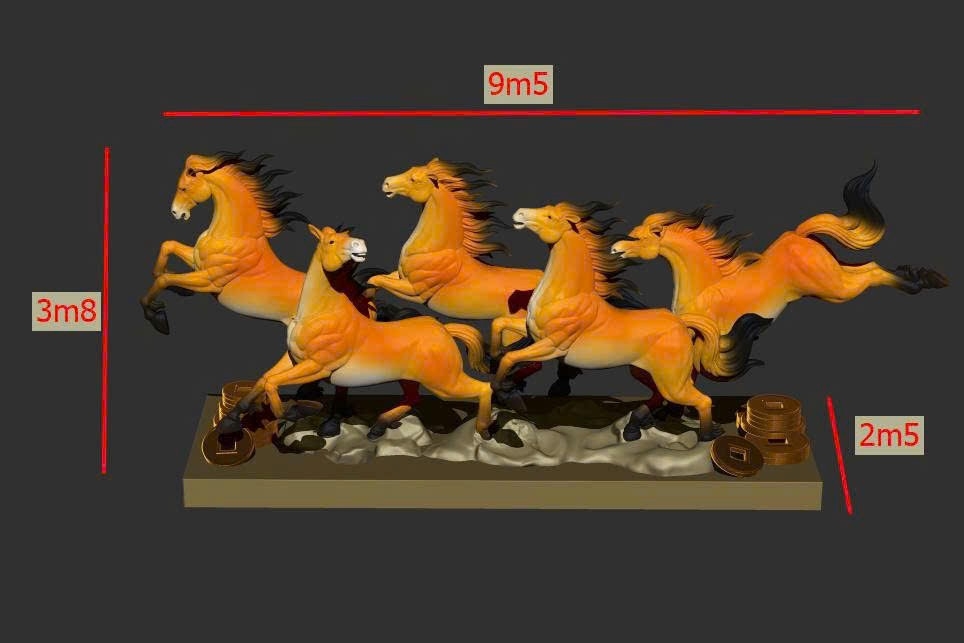 Thiết kế của cụm linh vật. Ảnh: BTC.