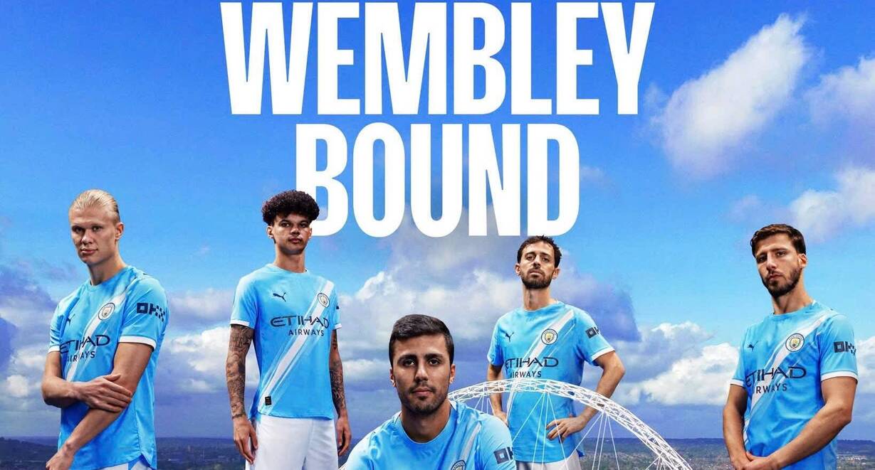 Man City enters the Carabao Cup final. Photo: MC