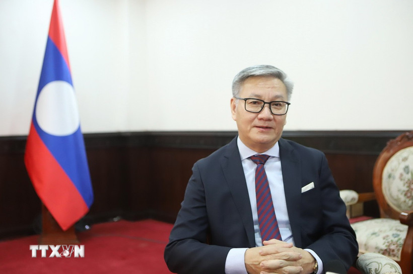 Lao Foreign Minister Thongsavan Phomvihane. Photo: VNA