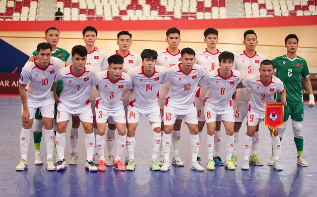 Vietnam futsal team is rejuvenating its force. Photo: VFF