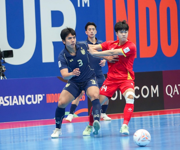 Tuyển futsal Việt Nam chưa đáp ứng được sự kì vọng từ sân chơi SEA Games 33 cho tới giải châu Á. Ảnh: VFF
