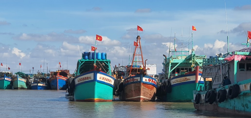 Lợi thế về ngư trường, Cà Mau đẩy mạnh khai thác thủy sản. Ảnh: Nhật Hồ