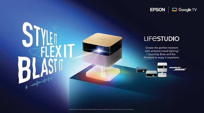 Epson ra mắt m&aacute;y chiếu Lifestudio kiến tạo khoảnh khắc trải nghiệm đặc biệt